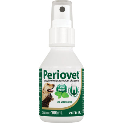 Solução Vetnil para Higiene Bucal em Spray Periovet