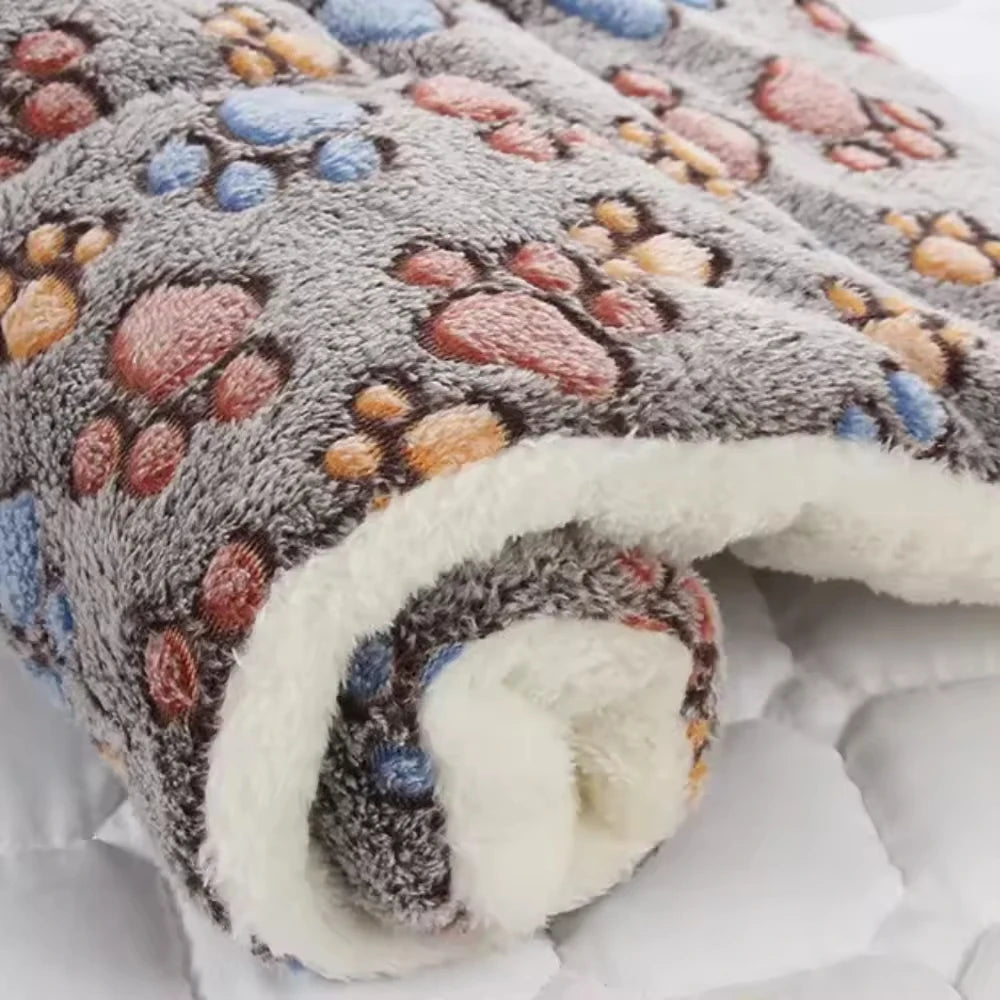 Tapete de Flanela para Pets – Cama aconchegante para cães e gatos