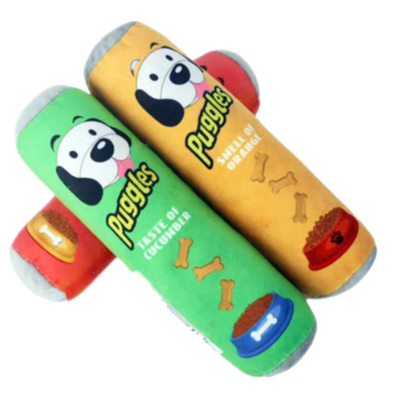 Conjunto de pelúcia squeaker - brinquedos para cães resistentes