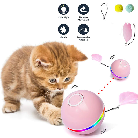 Bola interativa Gato inteligente automático brinquedos