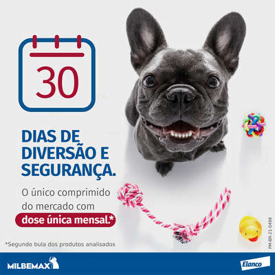 Vermífugo Elanco Milbemax C para Cães até 5 Kg